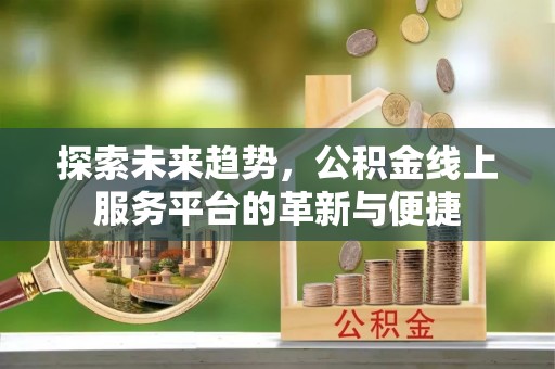 天涯探索未来趋势，公积金线上服务平台的革新与便捷