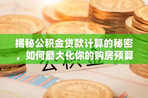 天涯揭秘公积金贷款计算的秘密，如何最大化你的购房预算