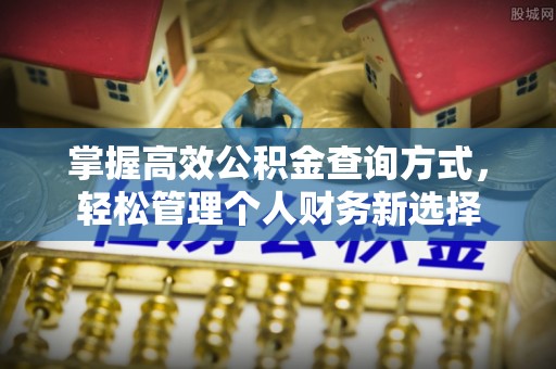 天涯掌握高效公积金查询方式，轻松管理个人财务新选择