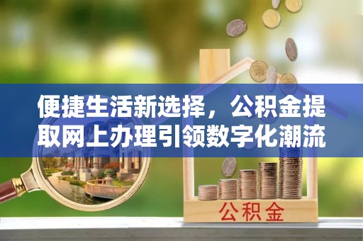天涯便捷生活新选择，公积金提取网上办理引领数字化潮流