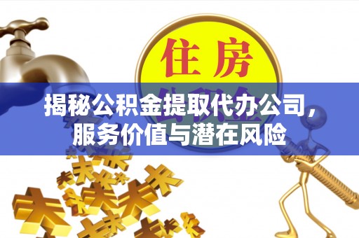 天涯揭秘公积金提取代办公司，服务价值与潜在风险