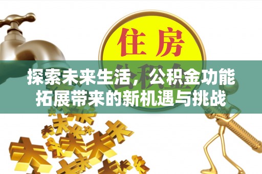 天涯探索未来生活，公积金功能拓展带来的新机遇与挑战