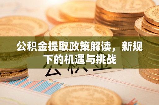 天涯公积金提取政策解读，新规下的机遇与挑战