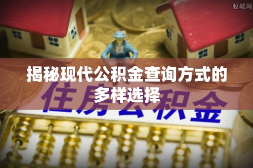 天涯揭秘现代公积金查询方式的多样选择