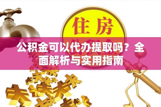 天涯公积金可以代办提取吗？全面解析与实用指南