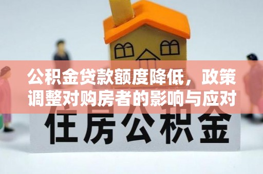 天涯公积金贷款额度降低，政策调整对购房者的影响与应对策略