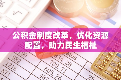天涯公积金制度改革，优化资源配置，助力民生福祉