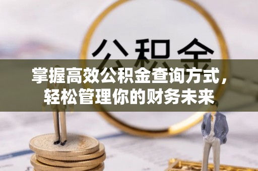 天涯掌握高效公积金查询方式，轻松管理你的财务未来