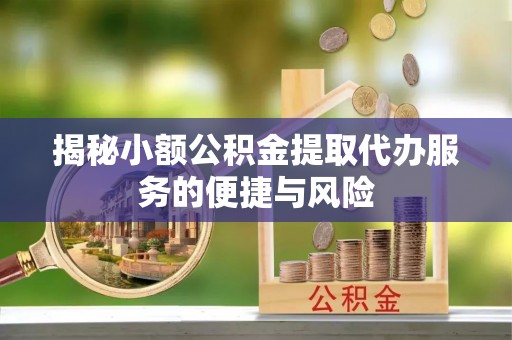 天涯揭秘小额公积金提取代办服务的便捷与风险