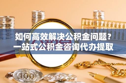 天涯如何高效解决公积金问题？一站式公积金咨询代办提取服务全解析