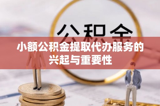 天涯小额公积金提取代办服务的兴起与重要性