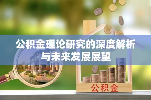 天涯公积金理论研究的深度解析与未来发展展望