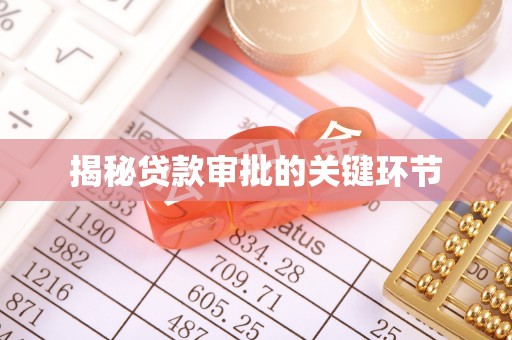 天涯揭秘贷款审批的关键环节