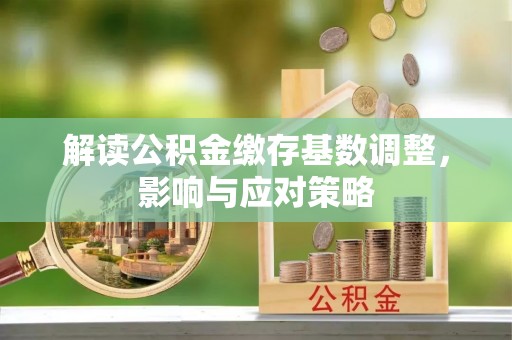 天涯解读公积金缴存基数调整，影响与应对策略
