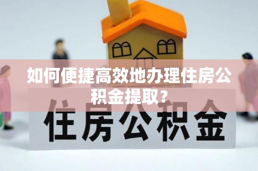 天涯如何便捷高效地办理住房公积金提取？